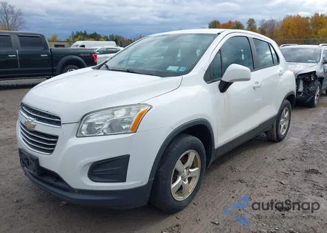 2016 Chevrolet Trax 1Ls from USA, damaged, VIN 3GNCJNSB1GL220385